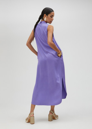Vestido largo fluido