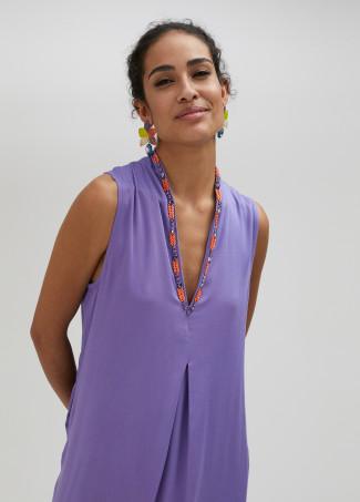Vestido largo fluido