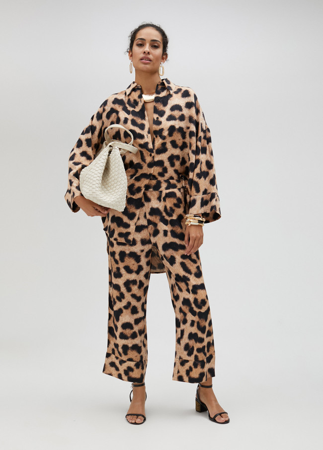 Maxi Camisa Leopardo