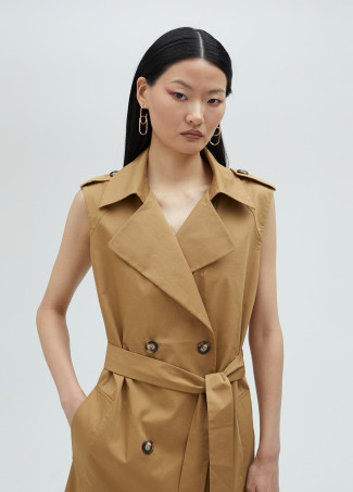 Robe gilet portefeuille