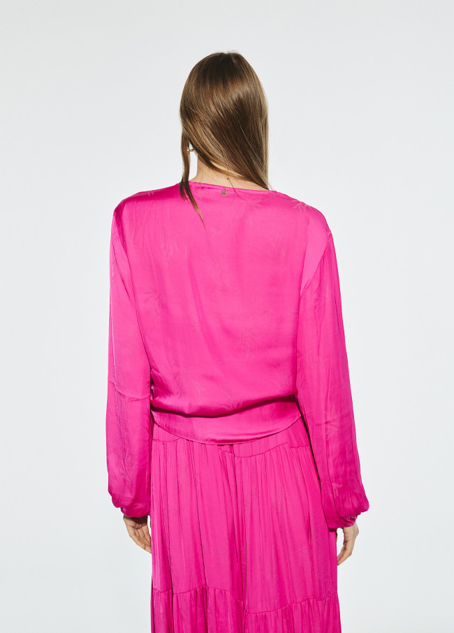 Bolero jacket with knot