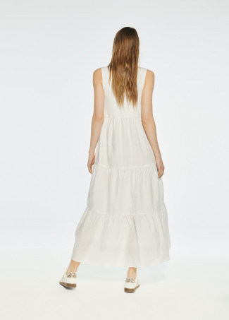 Vestido comprido de alças