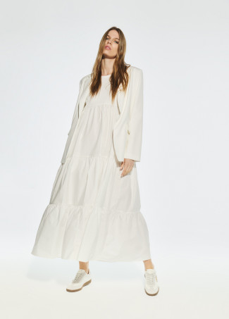 Vestido comprido de alças
