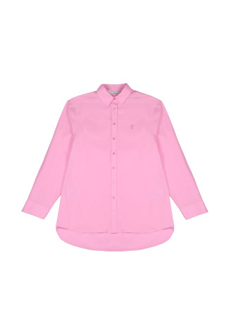 Oversize-Hemd Popelin