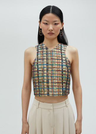 Pantalón palazzo con pinzas