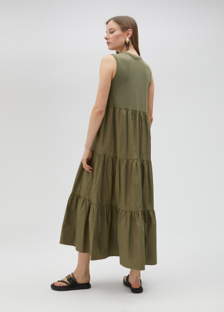 Vestido largo de tirantes