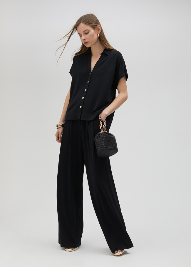 Camicia morbida in maglia