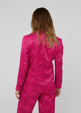 Blazer stampa animalier