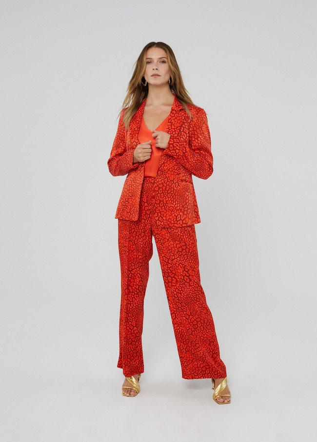 Blazer imprimé animal