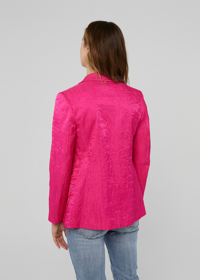 Blazer toucher rugueux