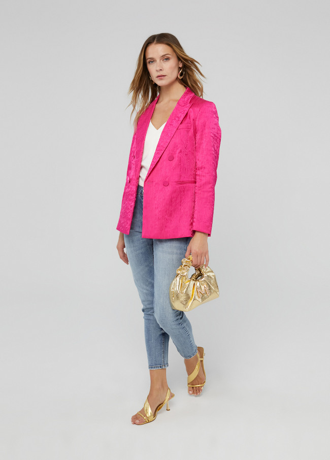 Rough textured blazer