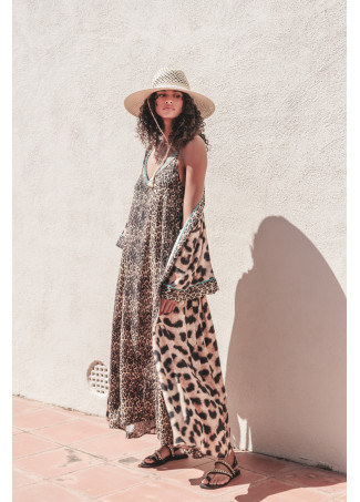 Kurta animal print leopardo