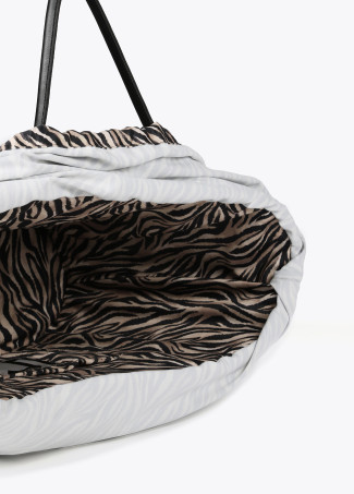 Sac cabas toucan brodé