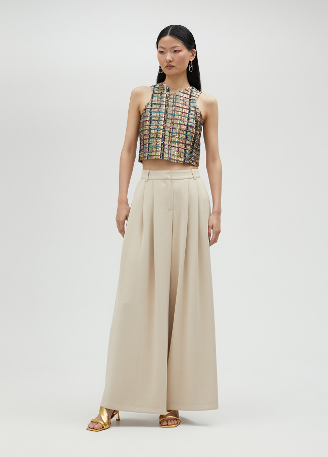 Top encolure américaine