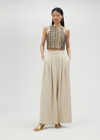 Top encolure américaine