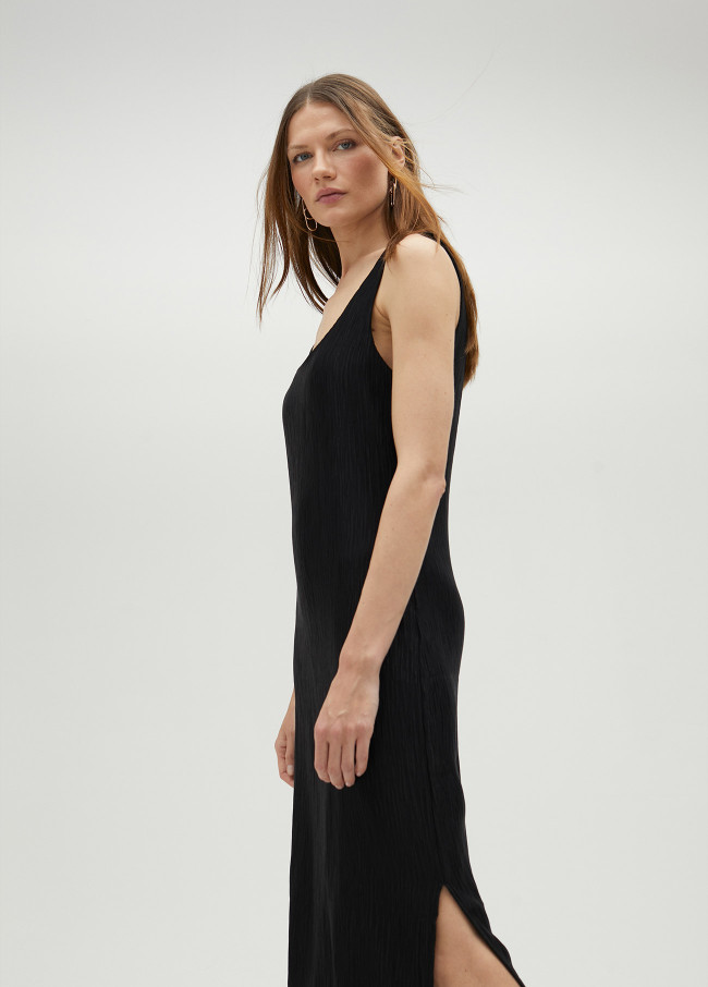 Vestito midi con spalline