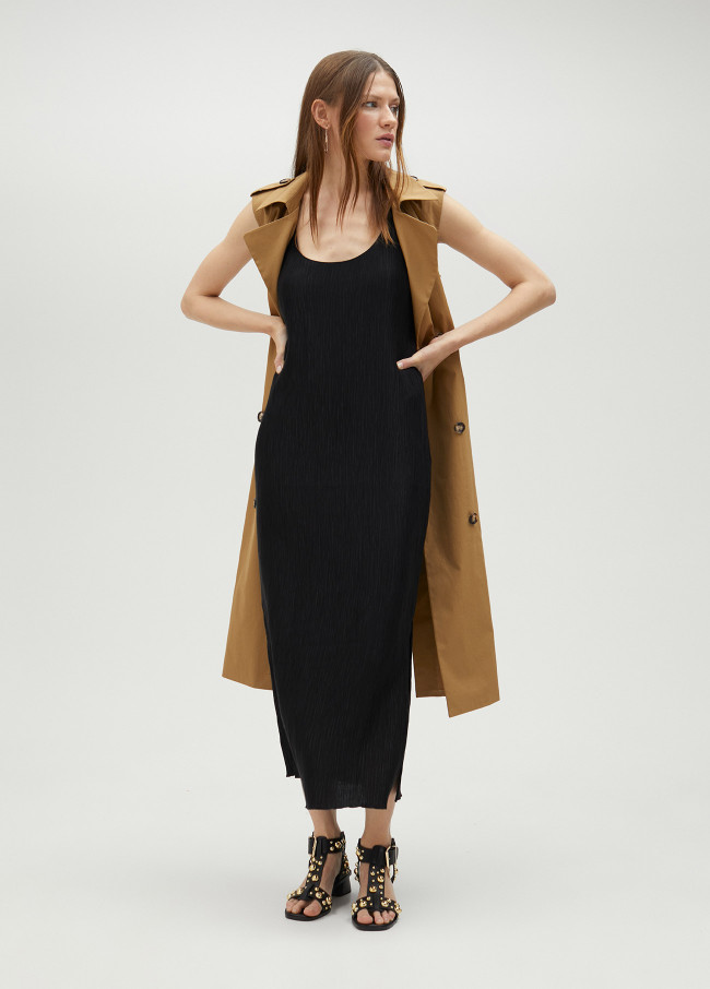 Midikleid mit Trägern