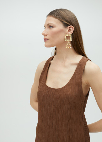 Midikleid mit Trägern