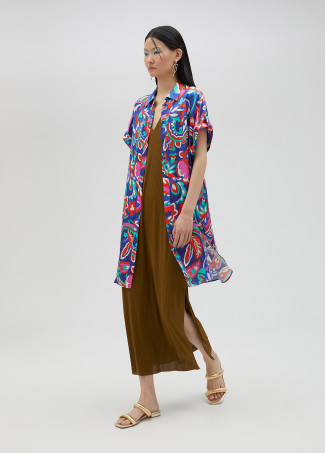 Vestito midi in maglia