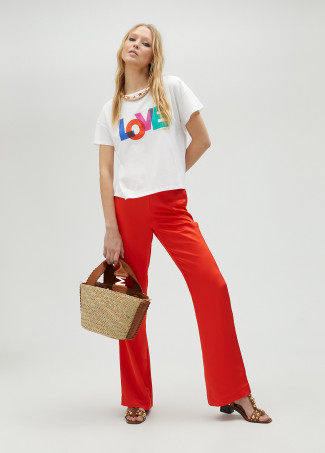 Camiseta blanca Love