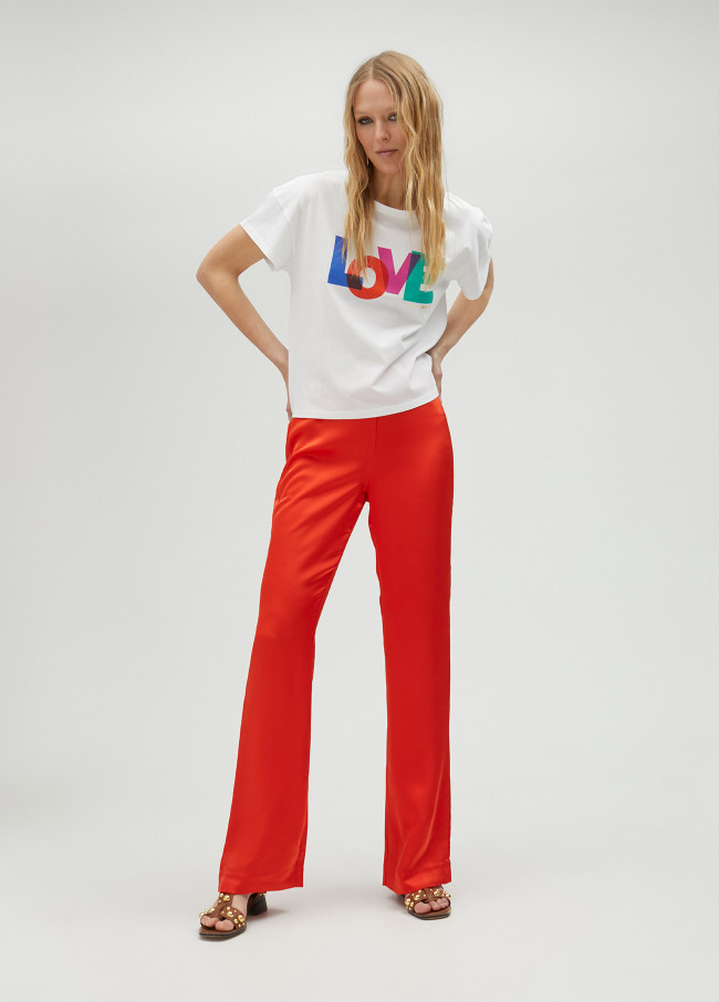 Camiseta blanca Love