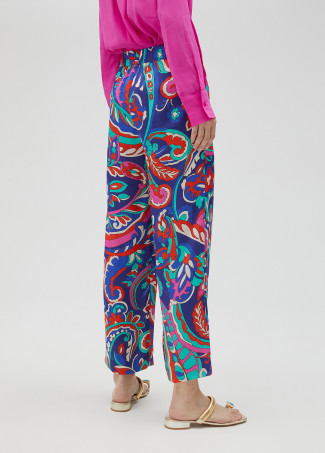 Hose mit Paisleyprint