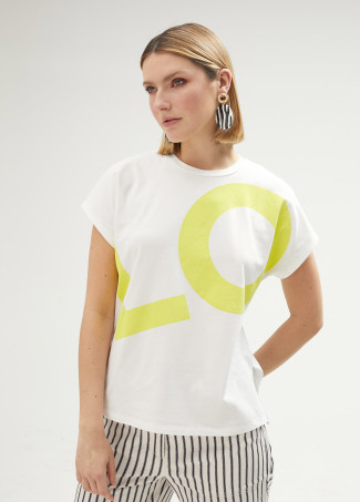 Shirt mit kurzen Ärmeln LOVE