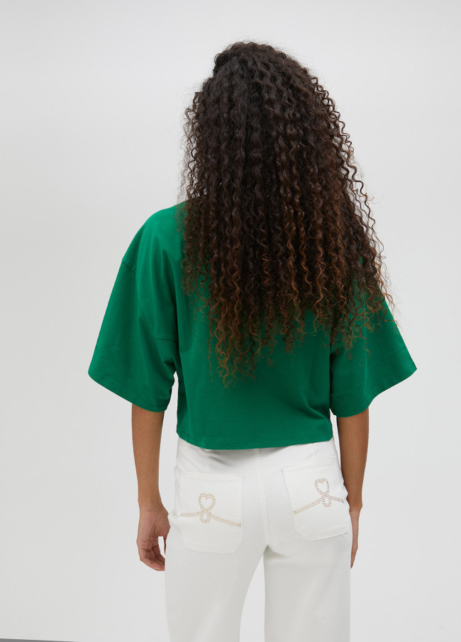 T-shirt cropped Lola
