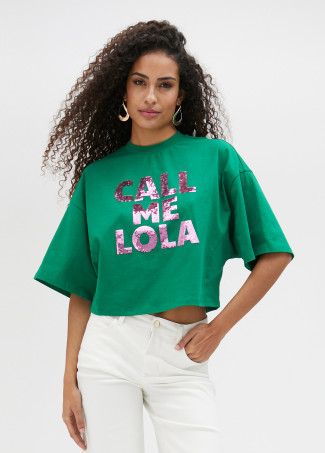 Maglietta cropped Lola