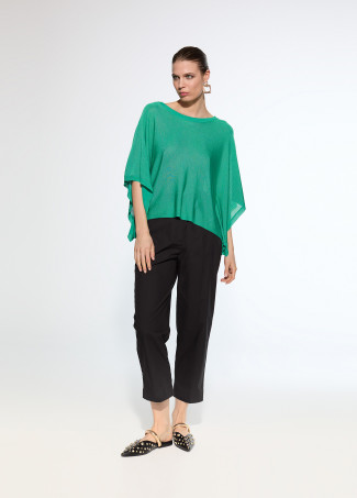 Pullover in maglia con maniche stile poncho