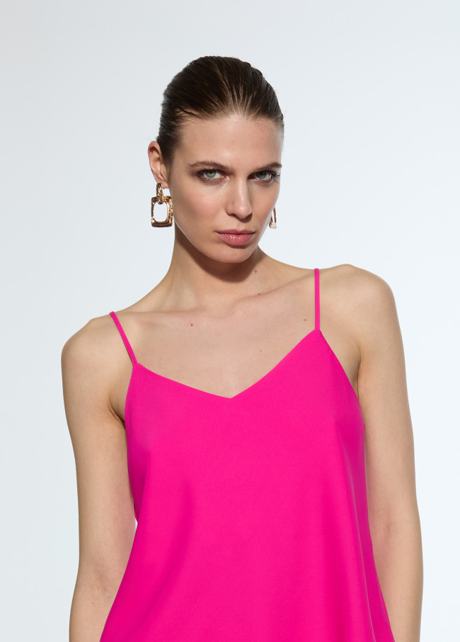 Top lencero tirantes escote pico