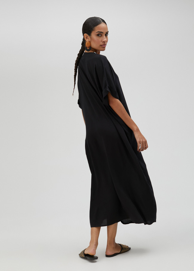 Kurta Midikleid mit Strass