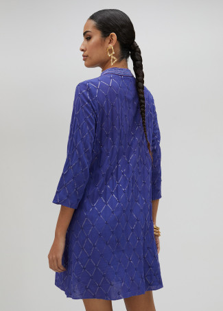 Kurzes Paillettenkleid