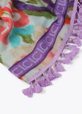 Pareo estampado grecas