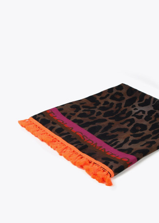 Pareo estampado leopardo