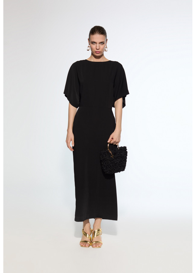 Vestido largo color negro