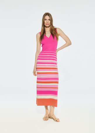 Midi knit dress