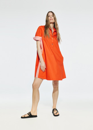 Vestido Camisero corto manga corta