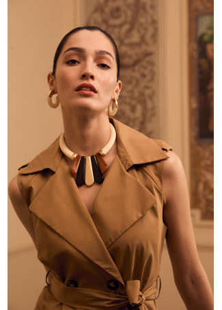 Robe gilet portefeuille