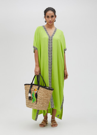 Long tunic with border