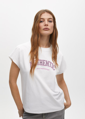 Camiseta estampado frontal