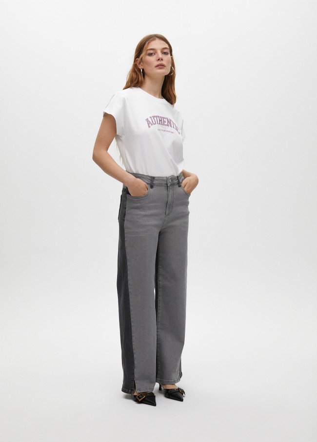 Camiseta estampado frontal