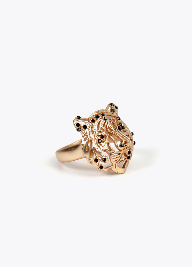 Anillo cabeza Tigre