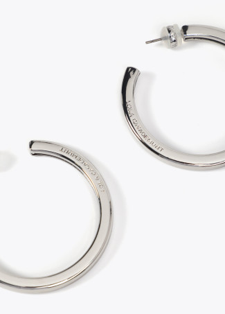 Small hoop earrings