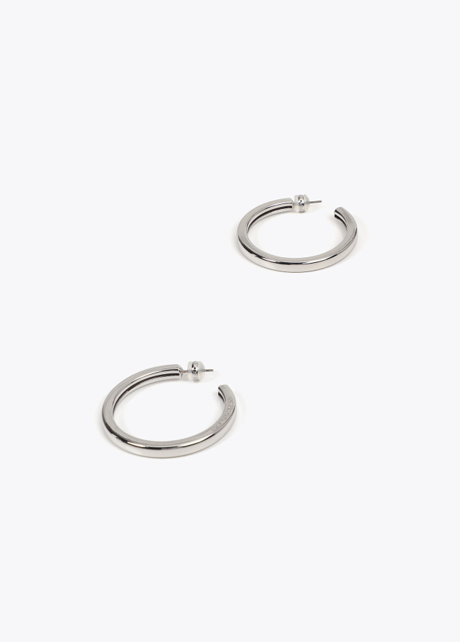 Small hoop earrings