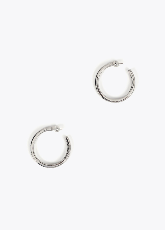 Small hoop earrings