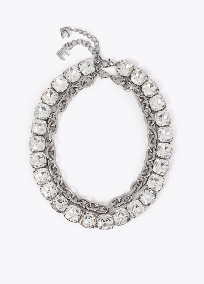 Pack doble collar corto joya y cadena