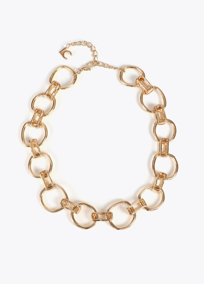 Collar corto eslabones redondeados