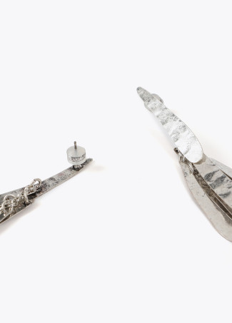 Orecchini a frange metallici