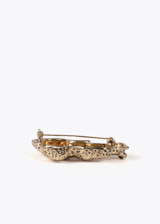 Goldene Leopard Brosche - Lola Casademunt